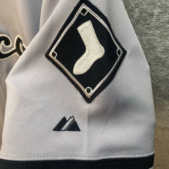 Chicago White Sox Keegan #22 MLB Majestic Authentic‎ Baseball Jersey Gray - Picture 13 of 16